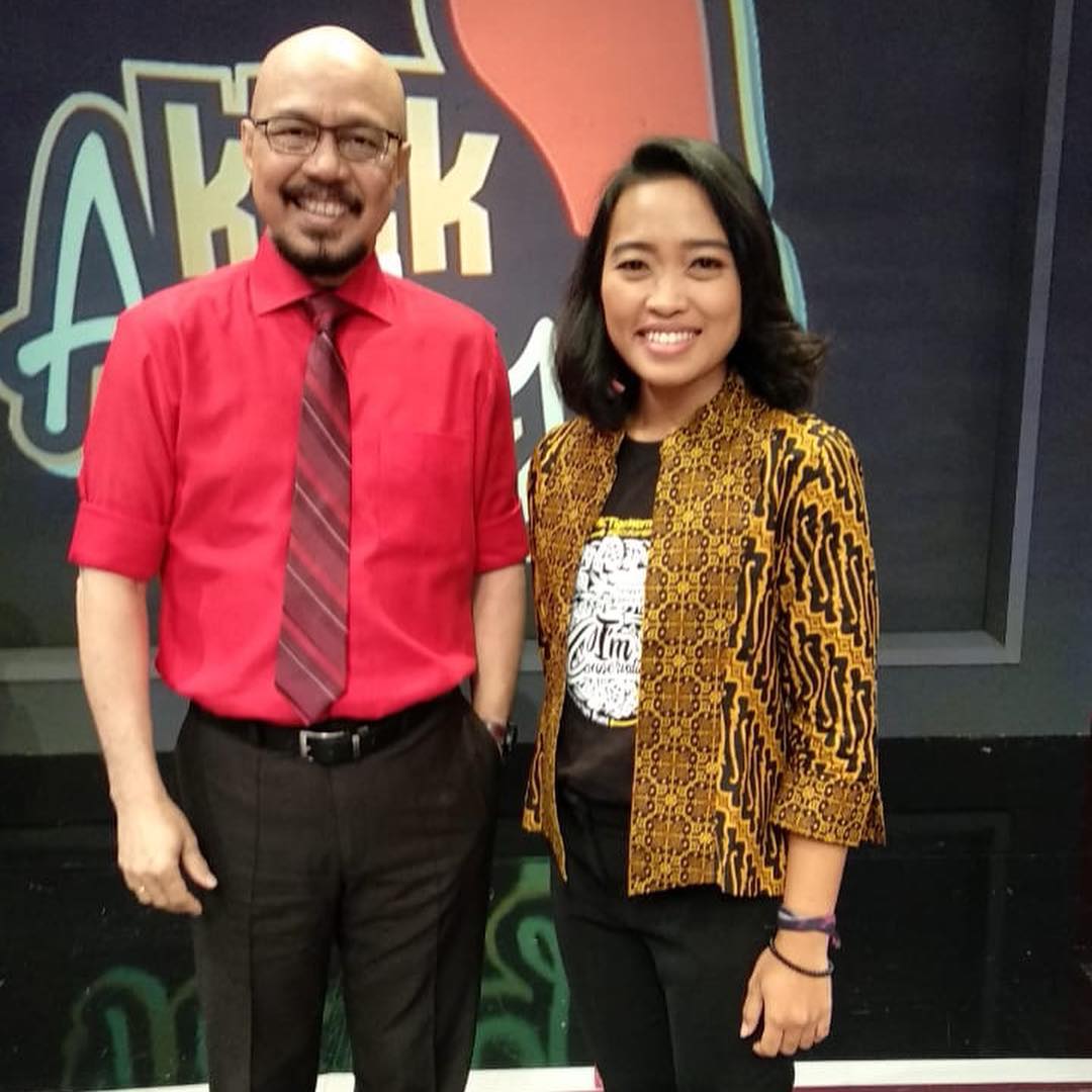 Lia Putrinda di Kick Andy Show | Foto: Instagram @lia_putrinda