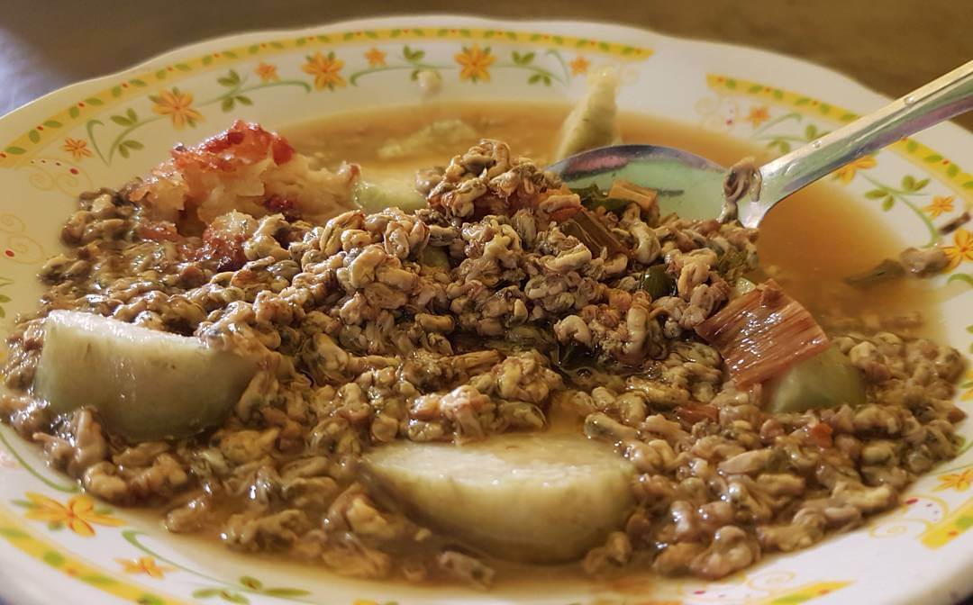 Lontong kupang | Foto: Lagi makan