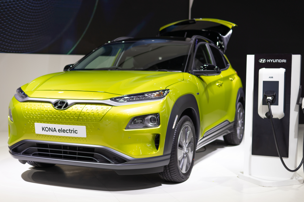Hyundai Kona Electric | @Superfine Imagery Shutterstock