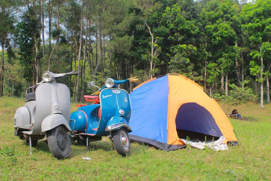pengguna vespa antik