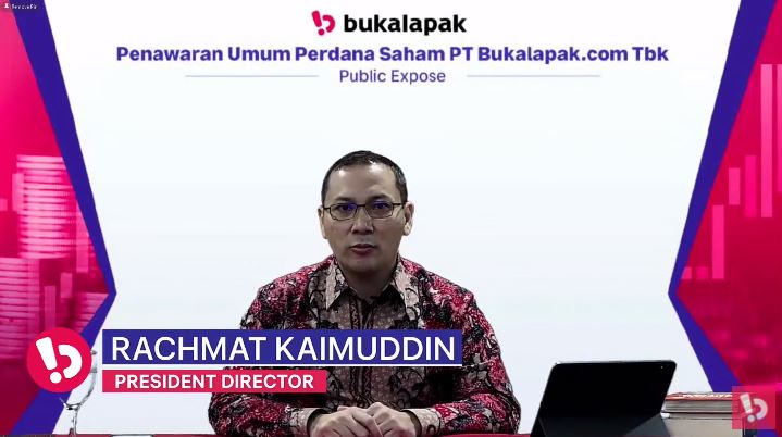 Public Expose Penawaran Saham Perdana PT Bukalapak.com Tbk
