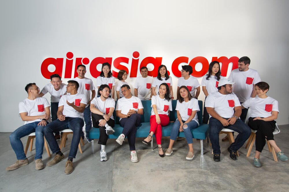jajaran manajemen AirAsia Digital yang menanungi airasia super app