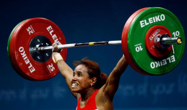 Lisa Rumbewas pada Olimpiade Athena 2004 | Indo Sport