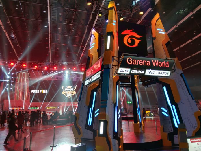 Salah satu kompetisi turnamen eSport Garena di tahun 2019
