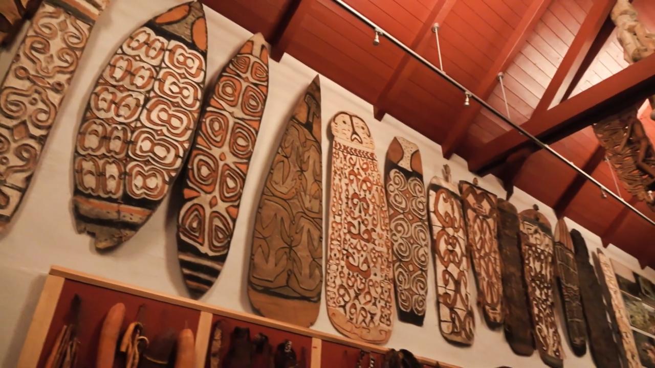 Koleksi di Museum Papua dan Rumah Budaya Indonesia