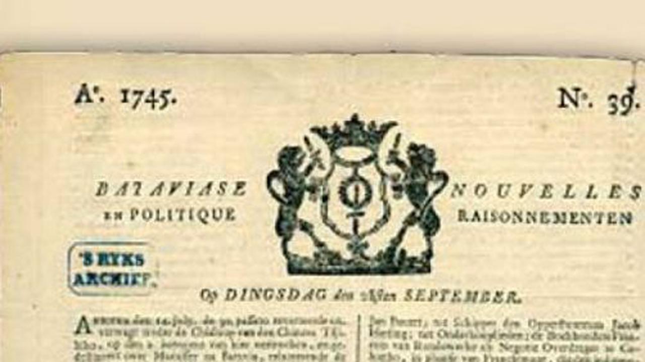 Bataviasche Nouvelles en Politique Raissonnementen | Liputan 6