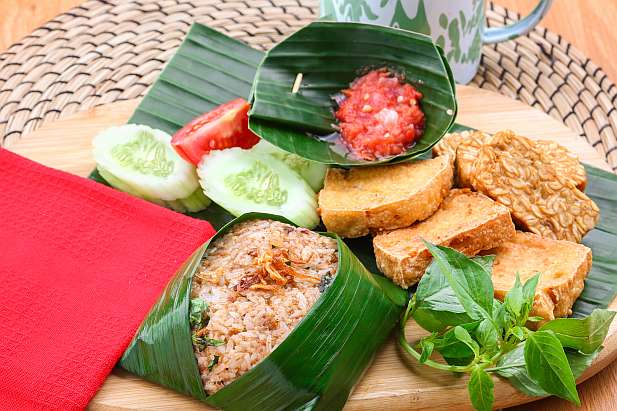 Nasi tutug oncom | Foto: dapur kobe