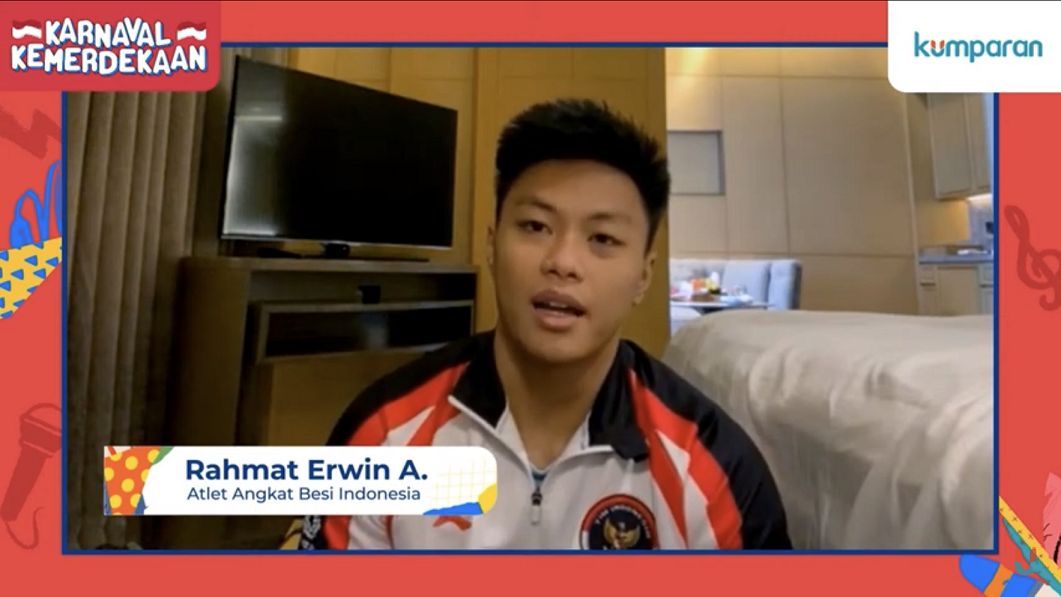 Erwin di Karnaval Kemerdekaan | Foto: kumparan