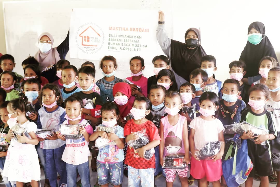 Aksi berbagai Rumah Baca Mustika