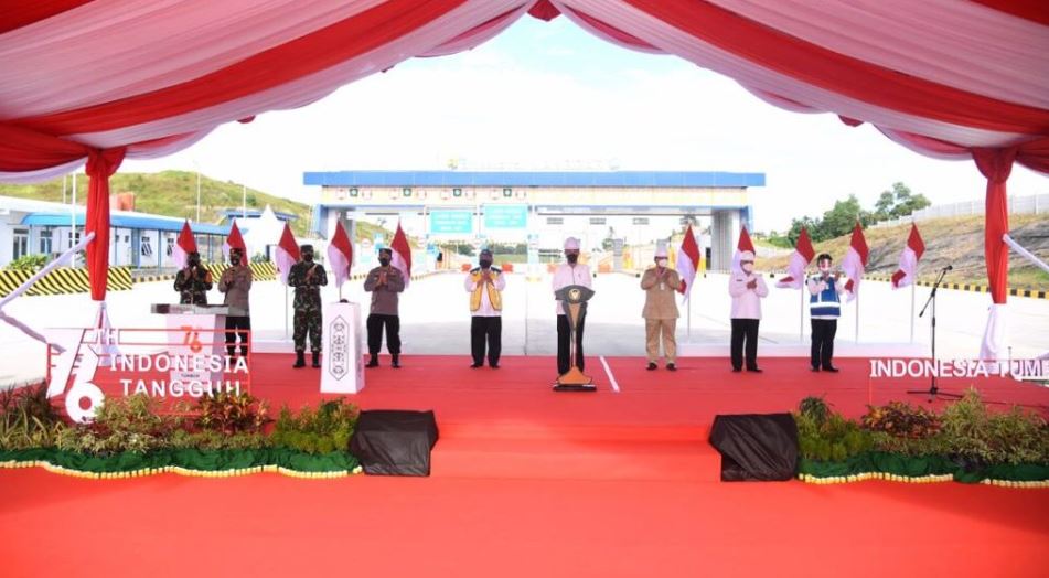 Peresmian penuh ruas tol Balikpapan-Samarinda