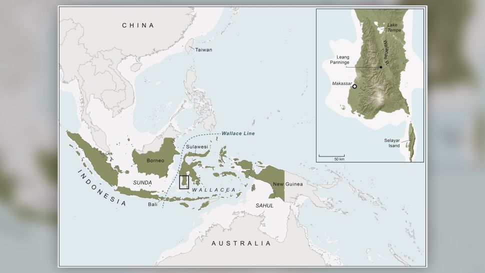 Wallacea and Sulawesi Selatan (inzet) | Kim Newman