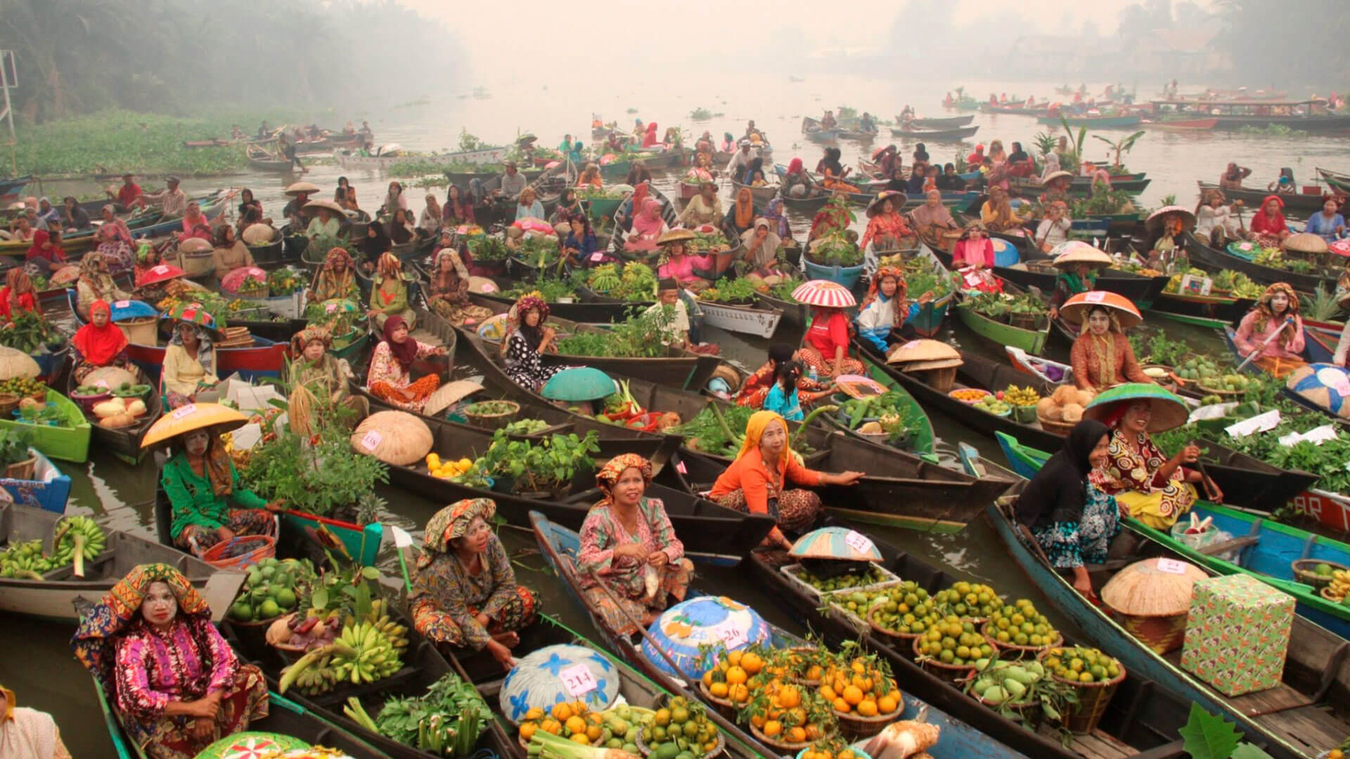 Pasar Terapung | Foto: Berita Papua
