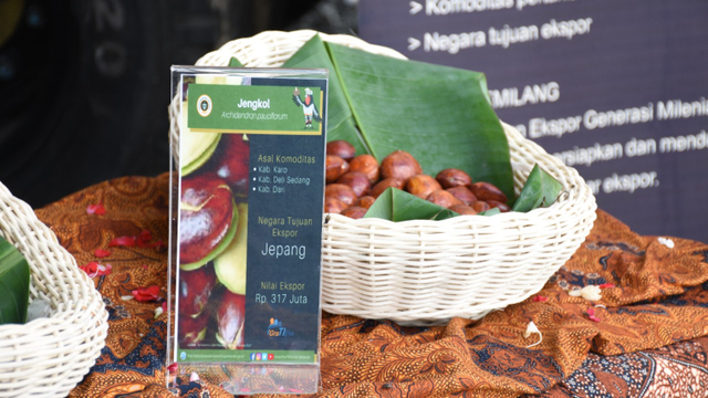 Jengkol yang diekspor ke Jepang