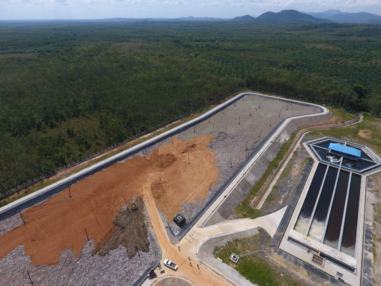 (TPA) Sampah Regional Banjarbakula, Kalimantan Selatan