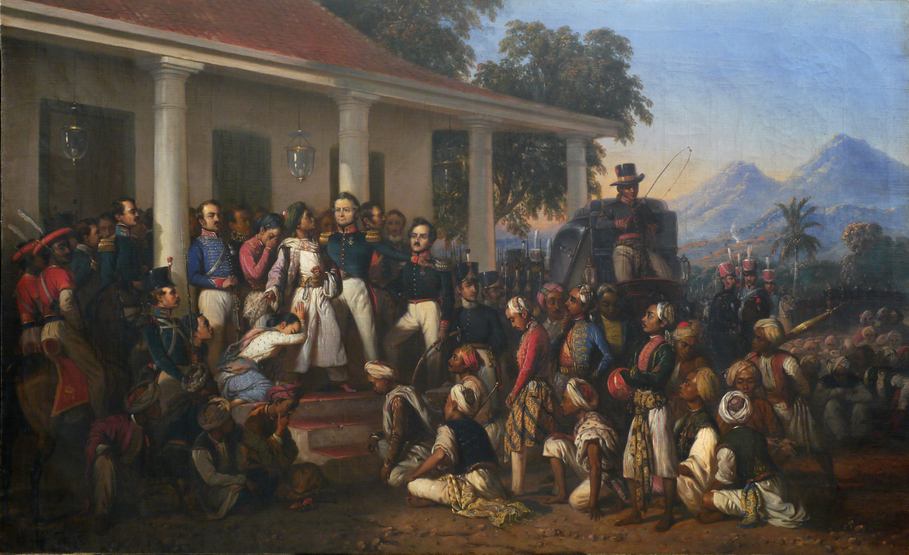 Penangkapan Pangeran Diponegoro (The Arrest of Diponegoro) | Foto: Jakarta Globe