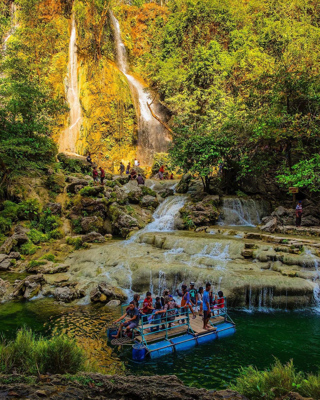 Suasana Air Terjun Sri Gethuk Gambar milik instagram.com/dispardiy