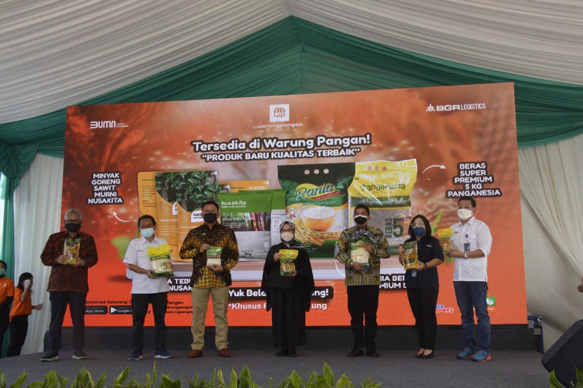 Peluncuran resmi aplikasi Warung Pangan