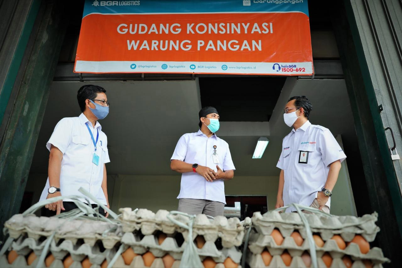 Gudang Warung Pangan di Jakarta