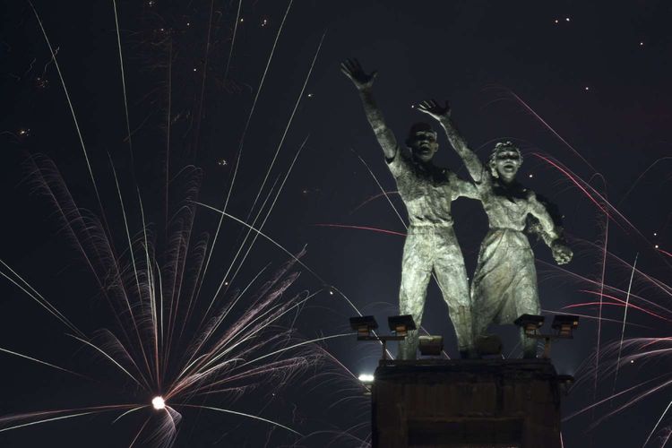 Monumen Selamat Datang | Foto: Antara Foto