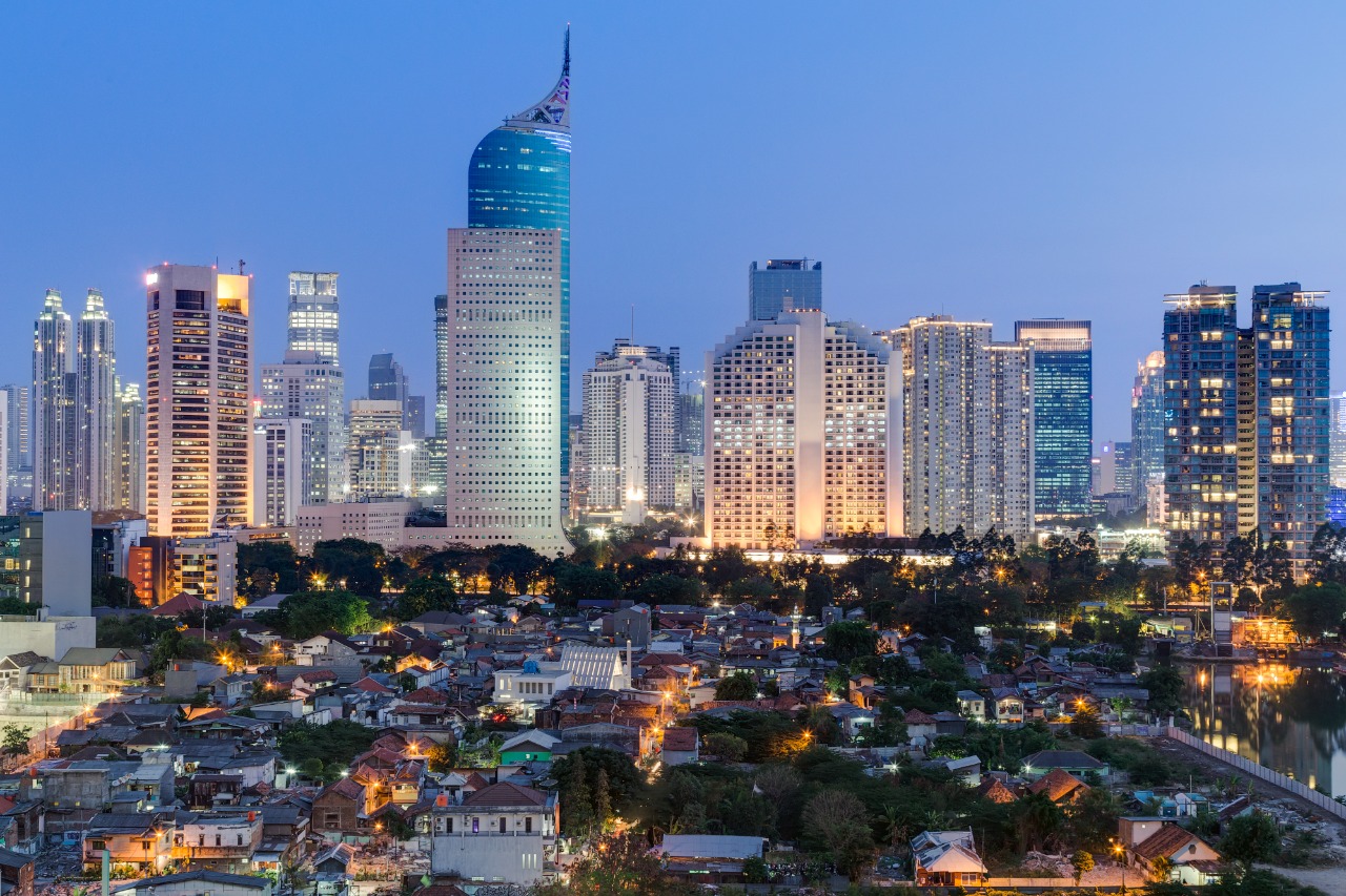 Pemandangan kota Jakarta saat petang | Shutterstock/amadeustx