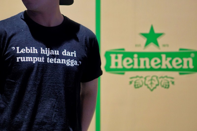 NeverTooLavish dan YaJugaYa x Heineken Light | Foto: Now Jakarta