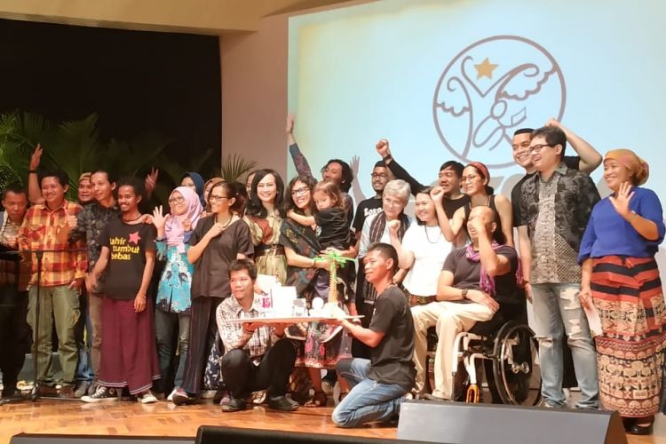 Perayaan 15 tahun Sokola Institute Merayakan Keberagaman Pendidikan di Jakarta (26/9/2018)| Foto: Dok. Kompas.com