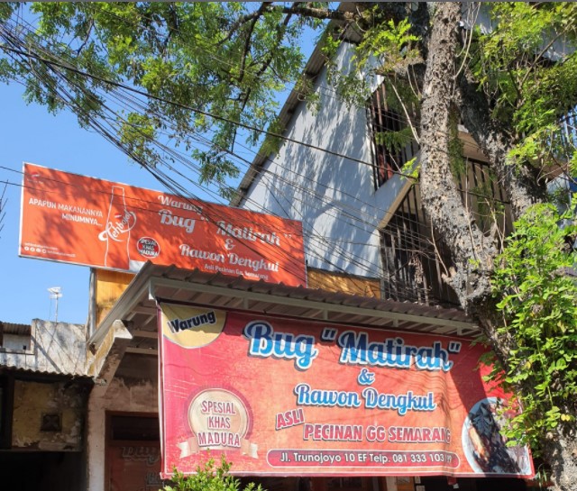 Warung nasi buk Matirah | Foto: Wisato.id