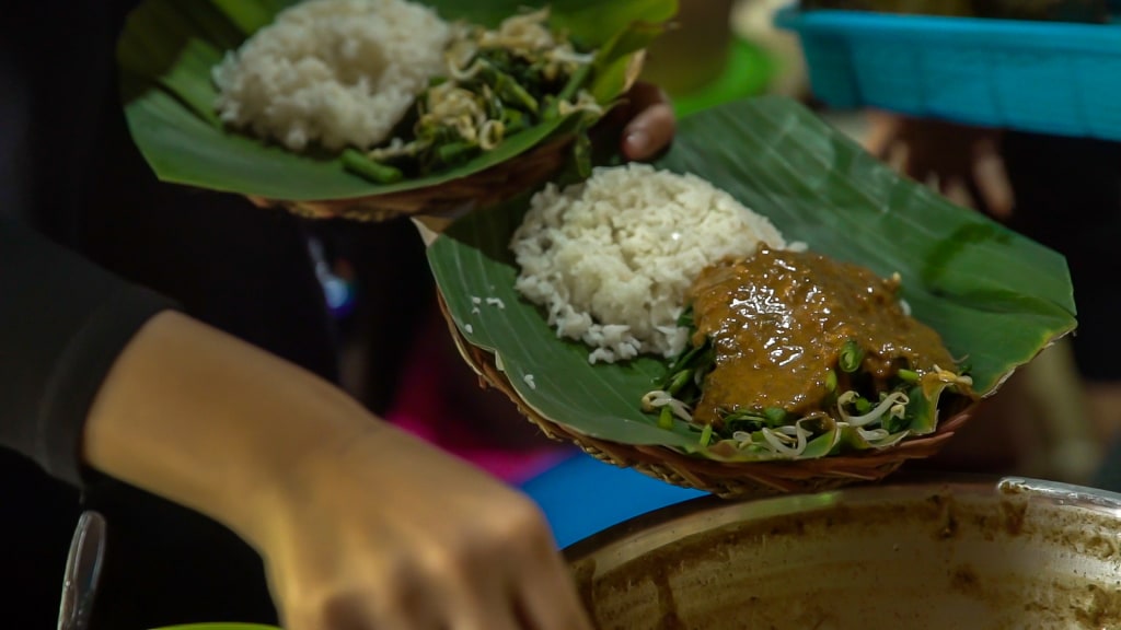 Nasi pecel | Foto: Kumparan