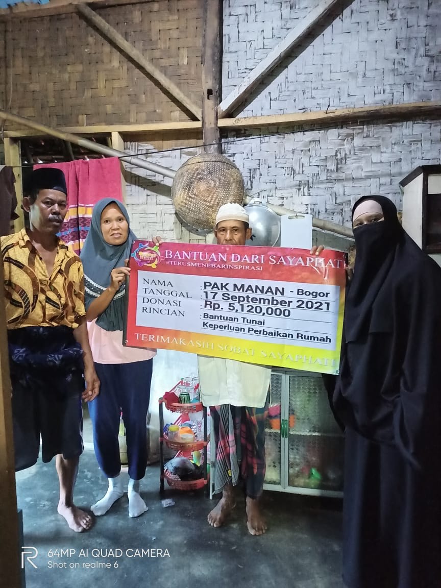 Penyaluran bantuan Sayap Hati (Dok: Windi Wijaya)