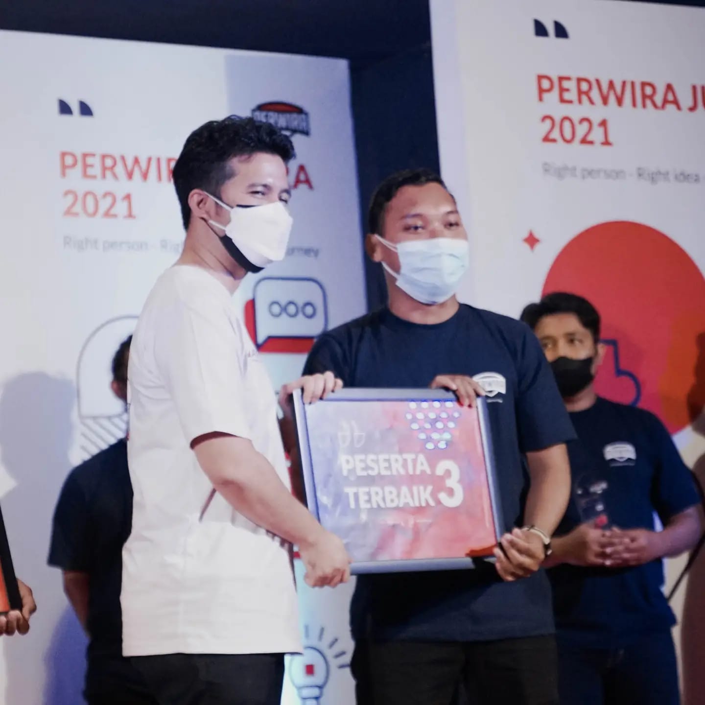 Paktukang dan Rozaqul Anam sebagai inovasi bisnis terbaik ketiga di program Perwira
