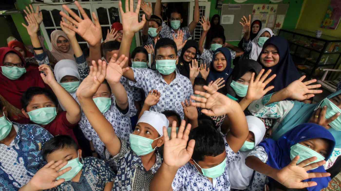 Siswa penyandang disabilitas di sekolah di Lhokseumawe