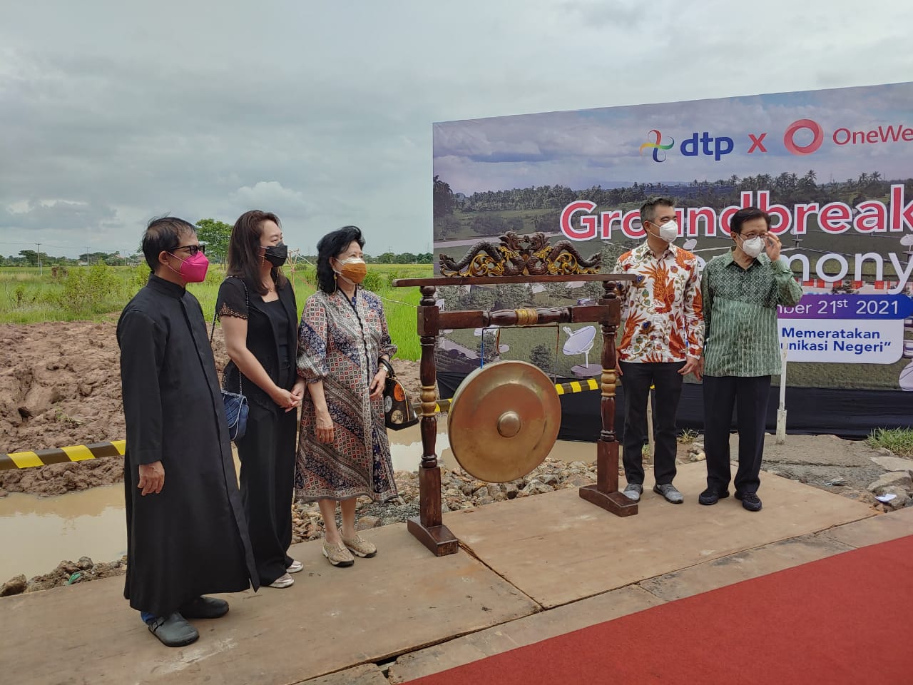 groundbreaking DTP serang