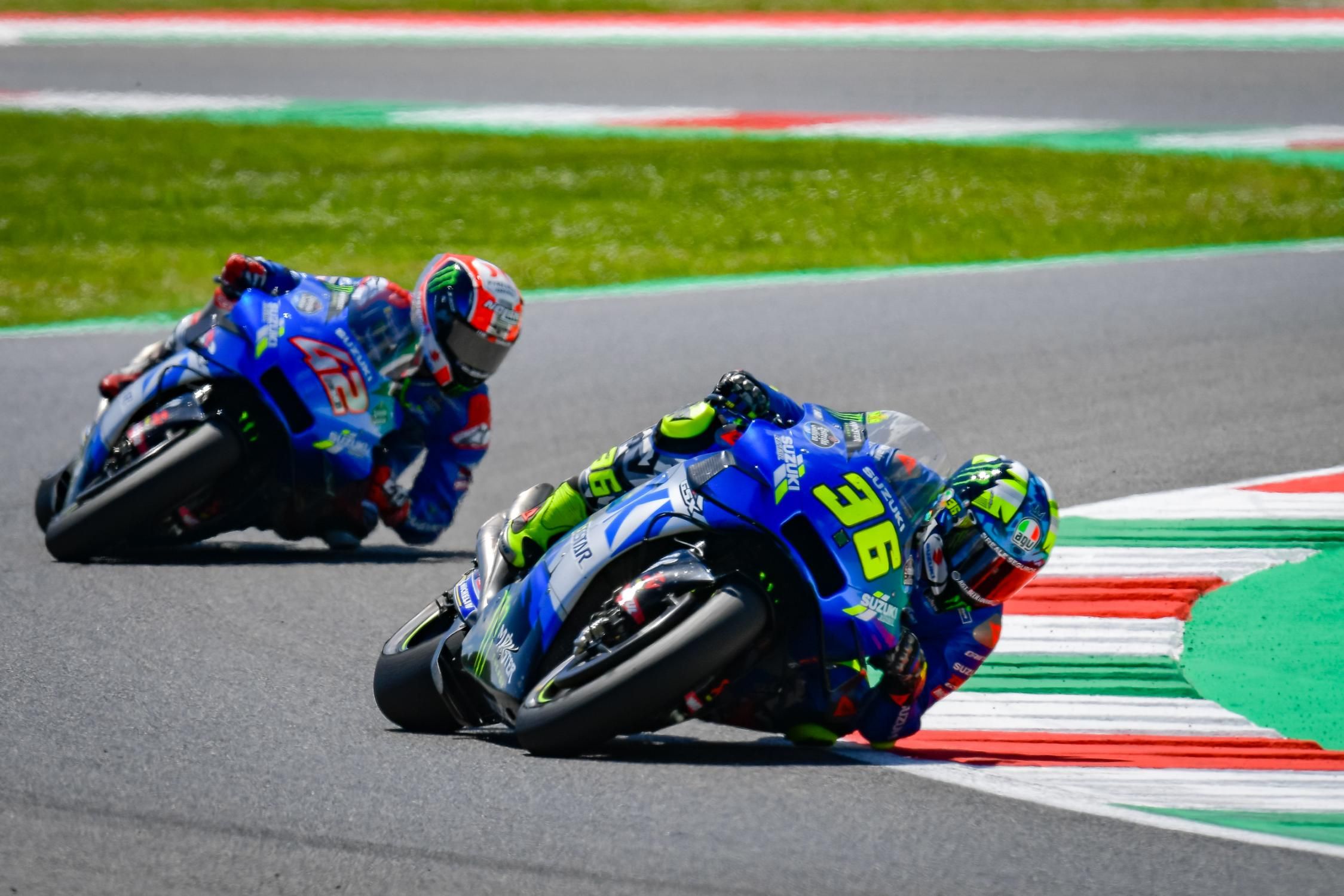 Alex Rins dan Joan Mir, dua pebalap Suzuki yang tak sabar menjajal Sirkuit Mandalika