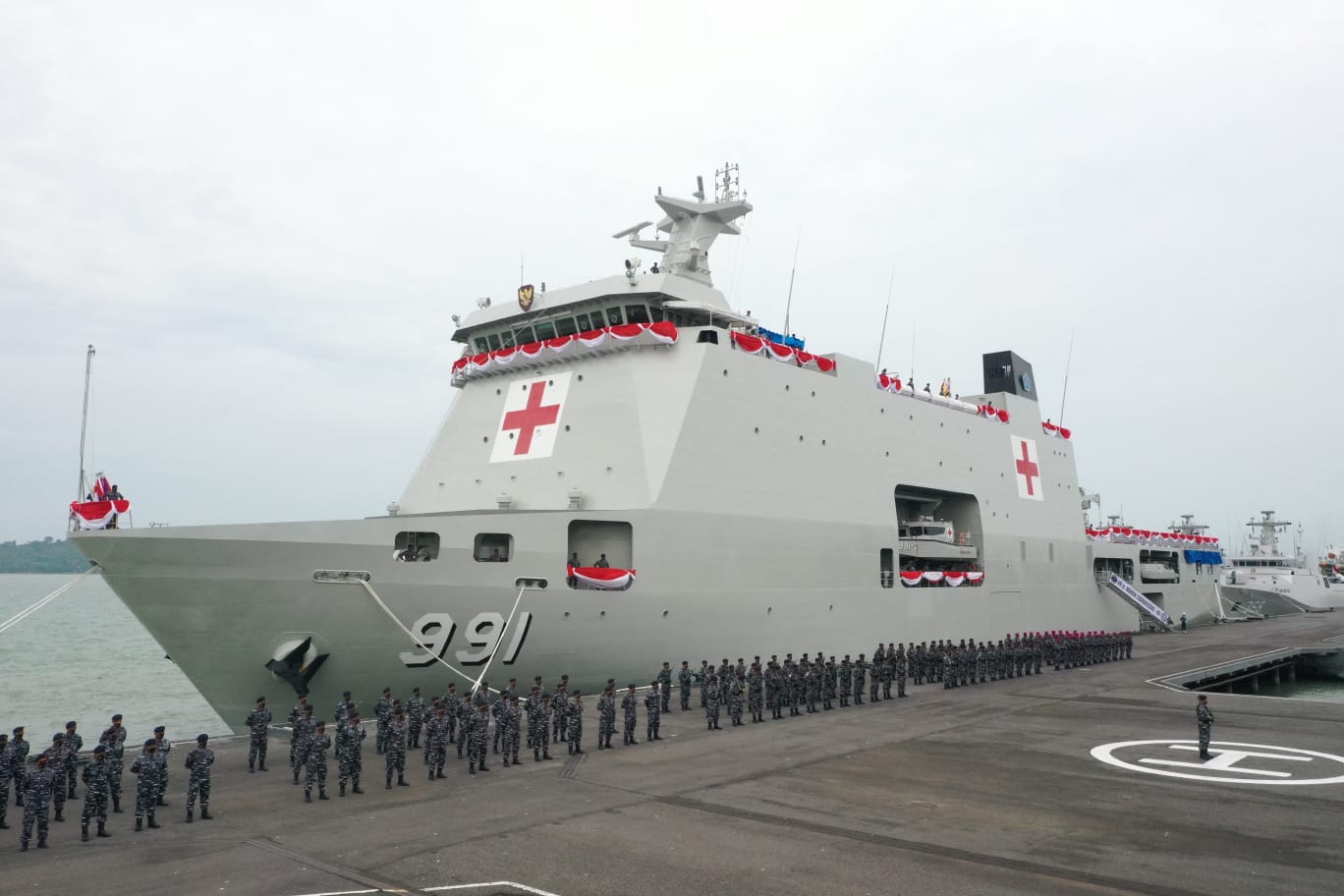 KRI dr. Wahidin Sudirohusodo–991 | Dinas Penerangan Angkatan Laut