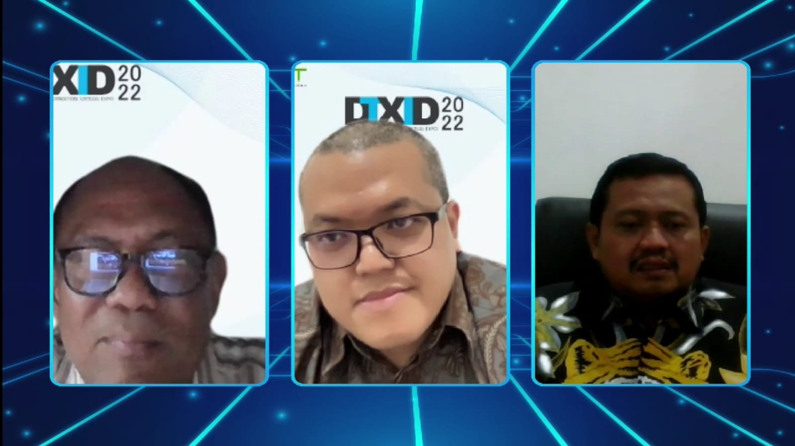 Moderator dan pembicara Sectoral Session 3 DTXID 2022 pada 4 Februari 2022 © DTXID 2022