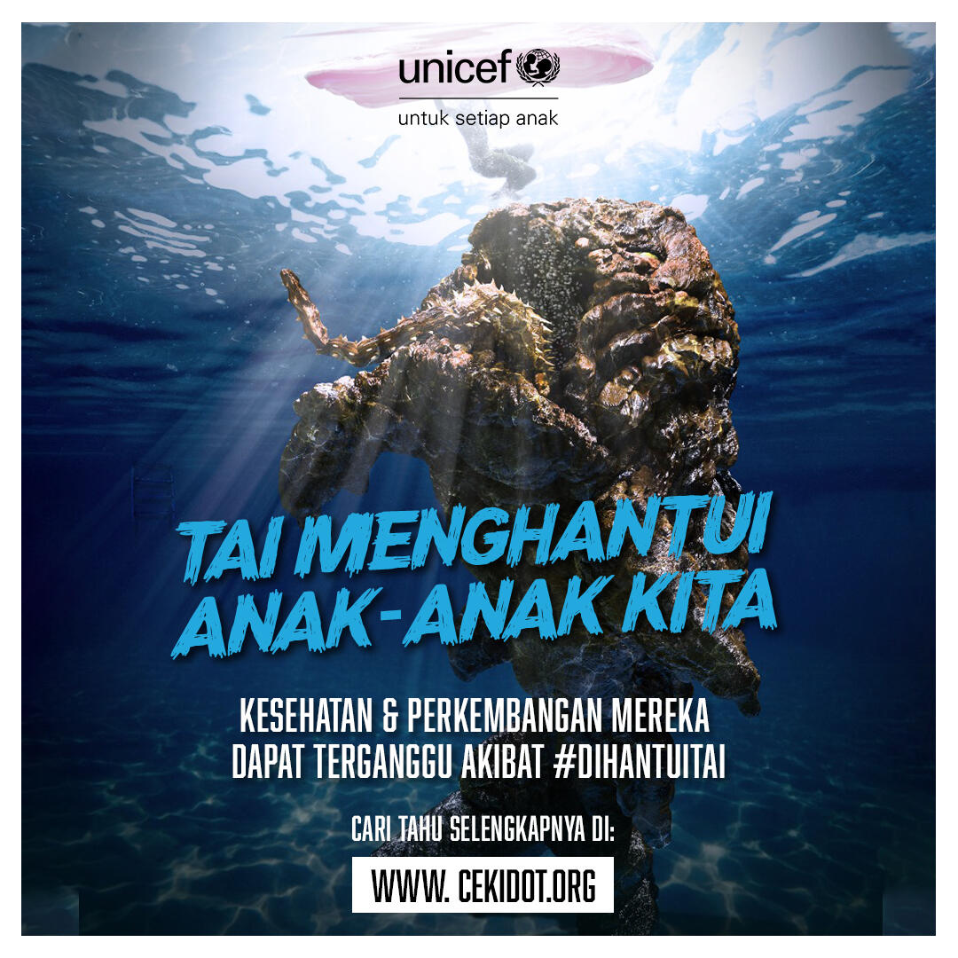 Kampanye #DihantuiTai | Dok. UNICEF