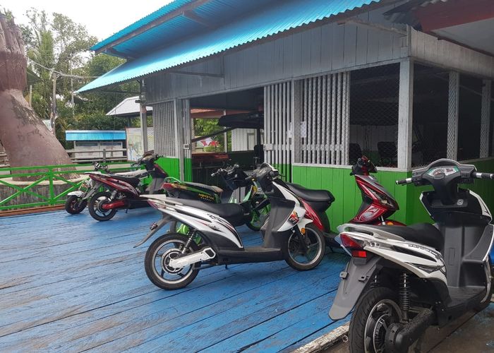 Motor Listrik di Agats