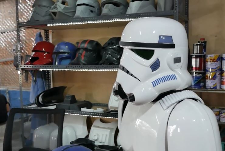 Replika Star Wars buatan Dimas