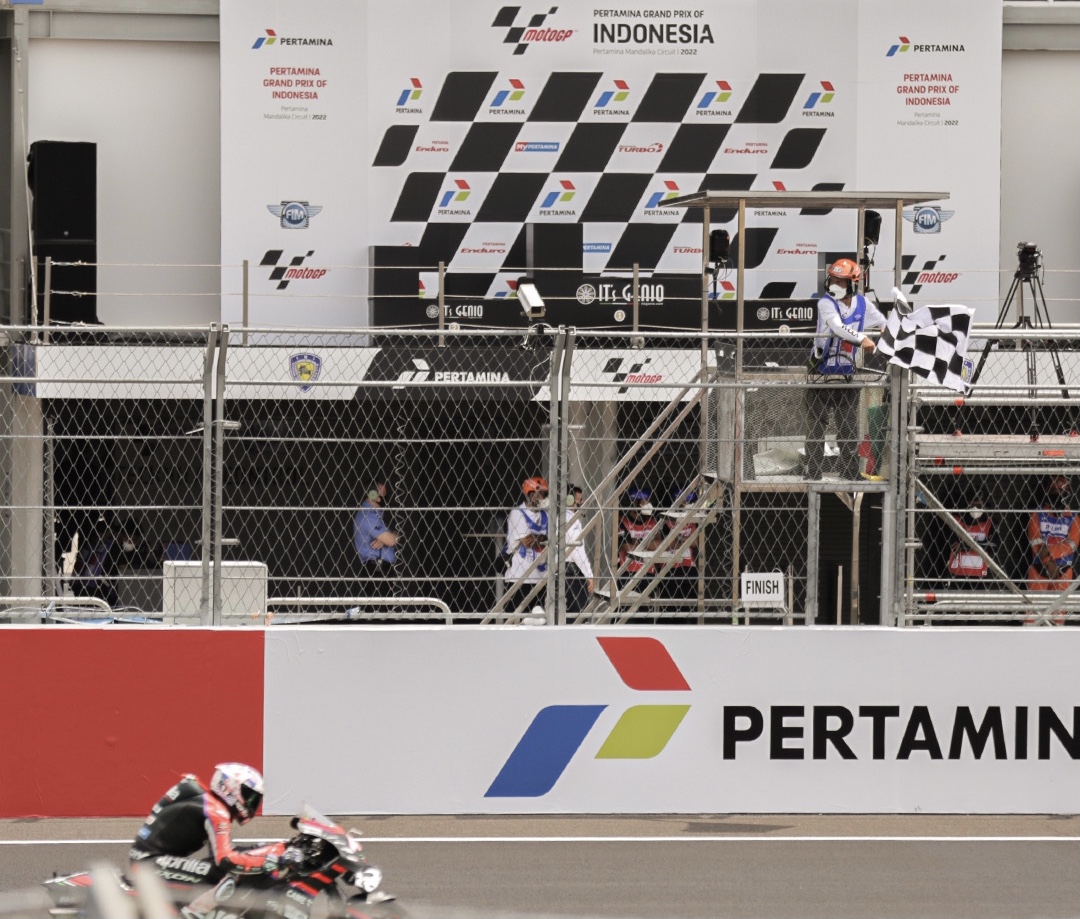 Podium MotoGP Mandalika