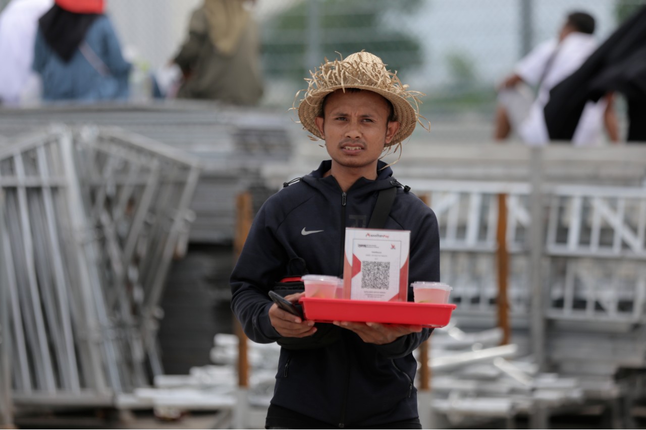 Penonton MotoGp Mandalika | Febriansyah TP/GNFI