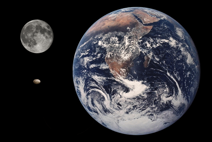 Bulan dan bumi