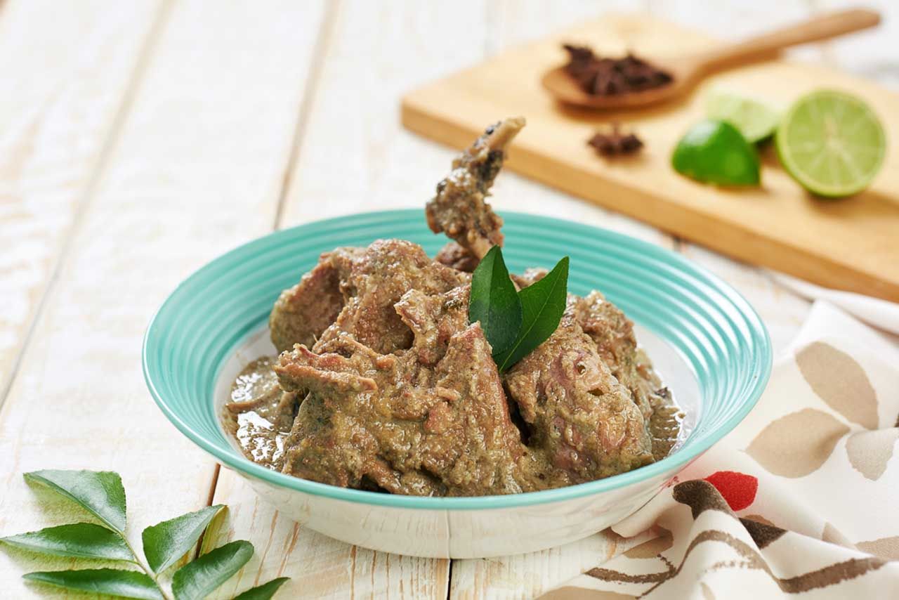 Bebek gulai kurma