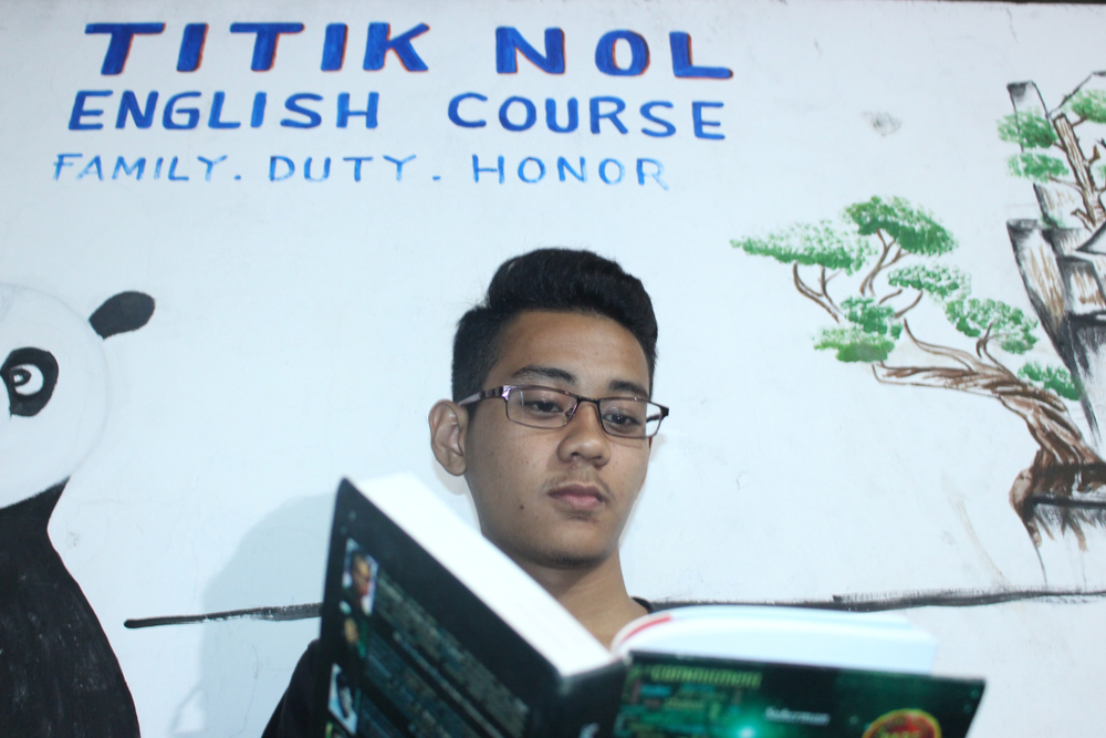 proses belajar di Kampung Inggris Pare