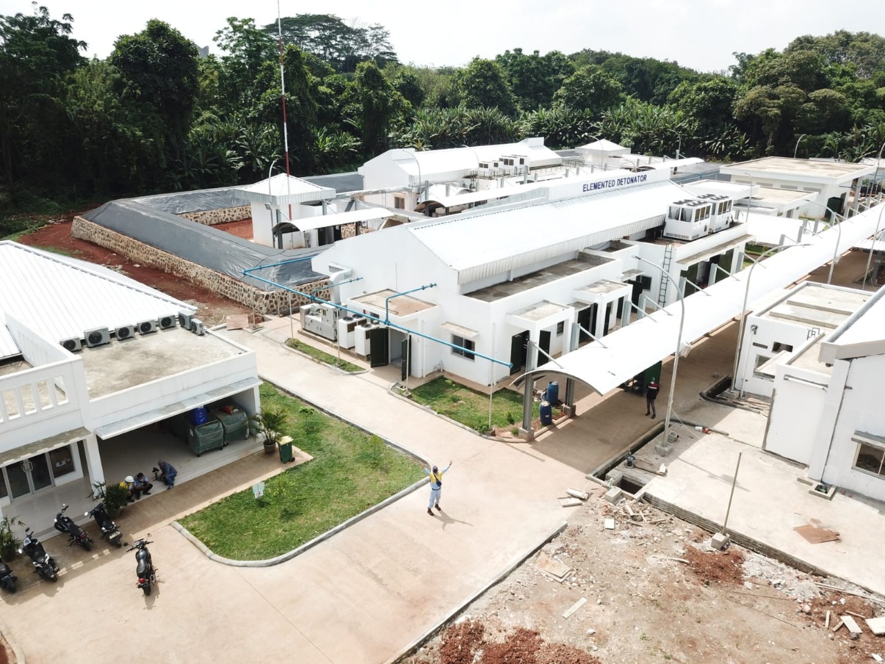 Pabrik elemented detonator di Subang