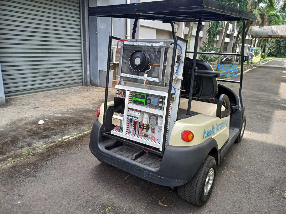 Mobil dengan konsep bahan bakar hidrogen garapan BRIN