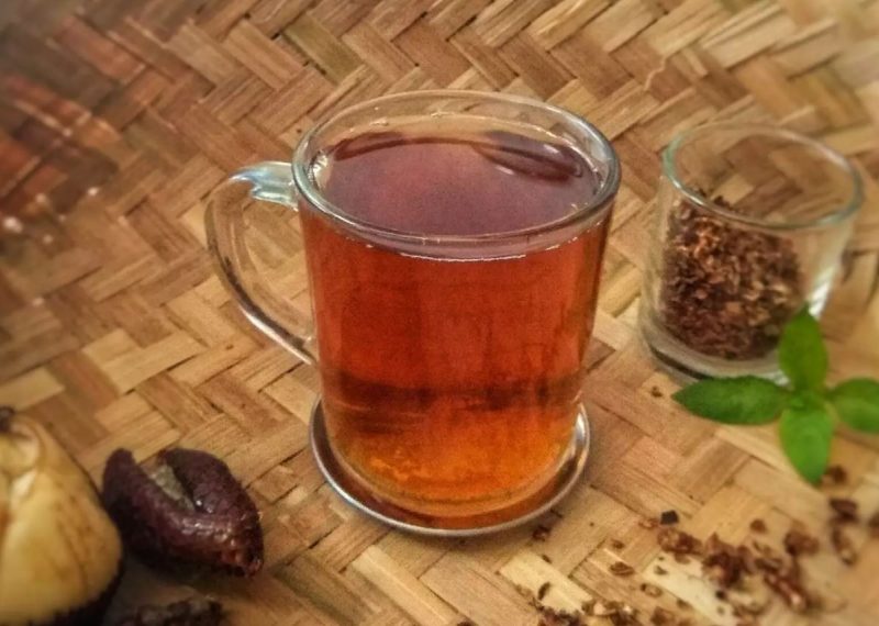 Teh kulit salak (@shanti_dewi/Cookpad)