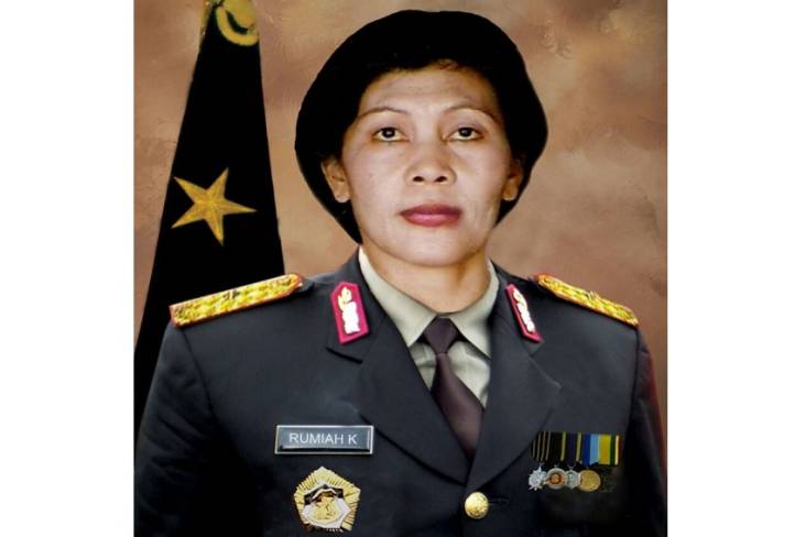 Brigjen Pol (Purn) Hj Rumiah Kartoredjo | Istimewa via sindonews.com