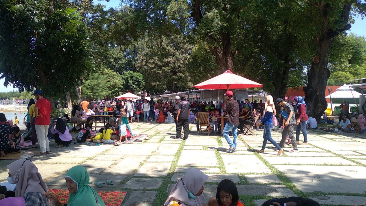 Akses di Pantai Kenjeran Surabaya