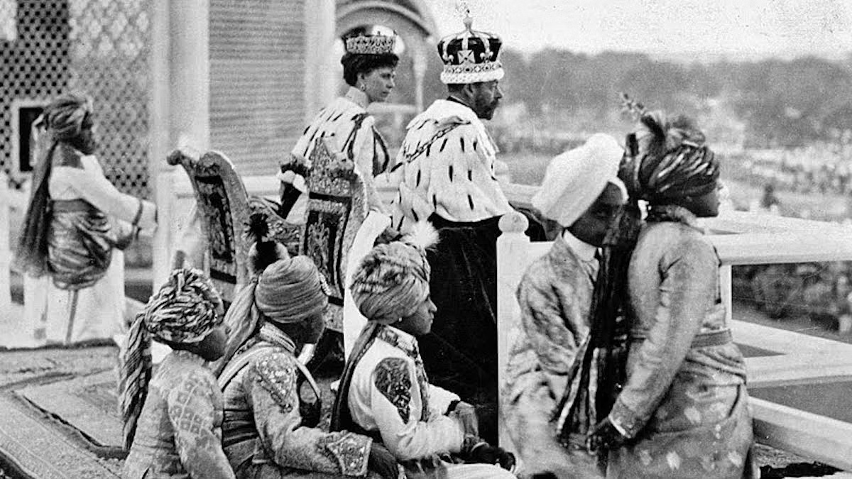 Penobatan Raja George V di India | wikimedia commons