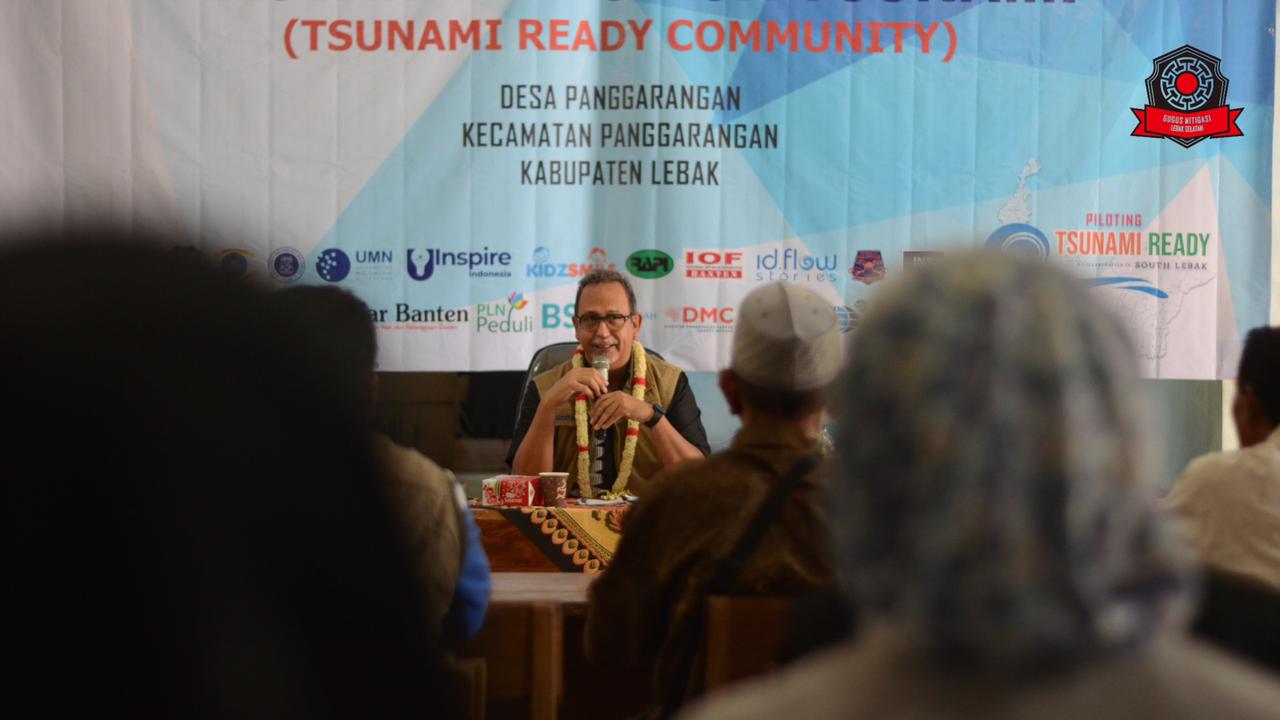 Ardito M. Kodijat Professional Officer for DRRTIU dan Head of IOC-UNESCO | Dok. Gugus Mitigasi Lebak Selatan